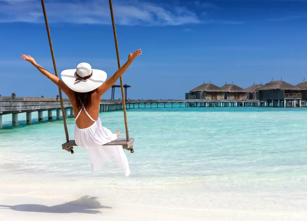 Luxe vakantiehuis met zwembad op de Malediven