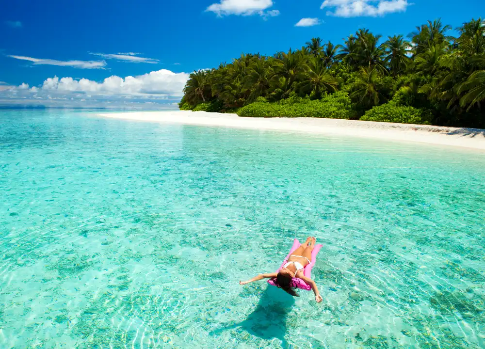 Zonnen op de Malediven