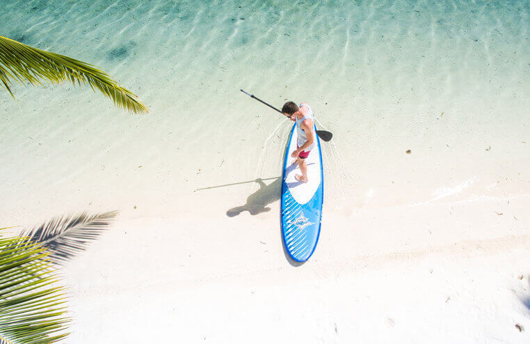 Surfen op de  Malediven
