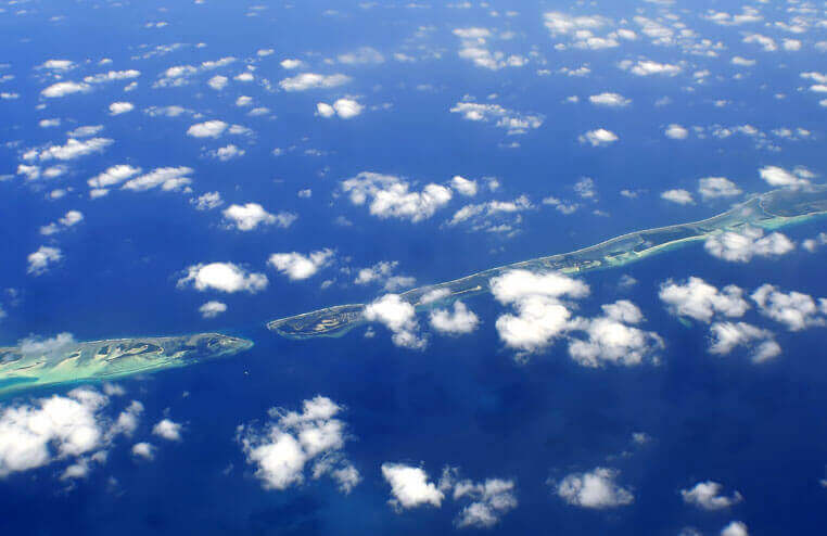 Luchtfoto Malediven